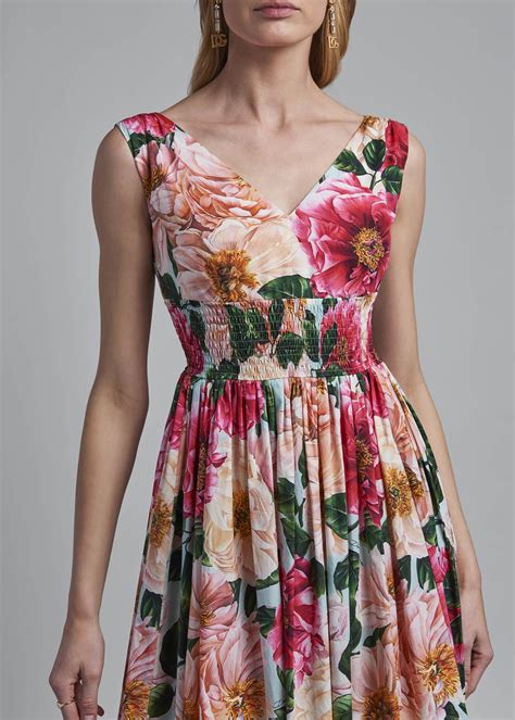 dolce gabbana floral dress 2012|dolce and gabbana floral print dress.